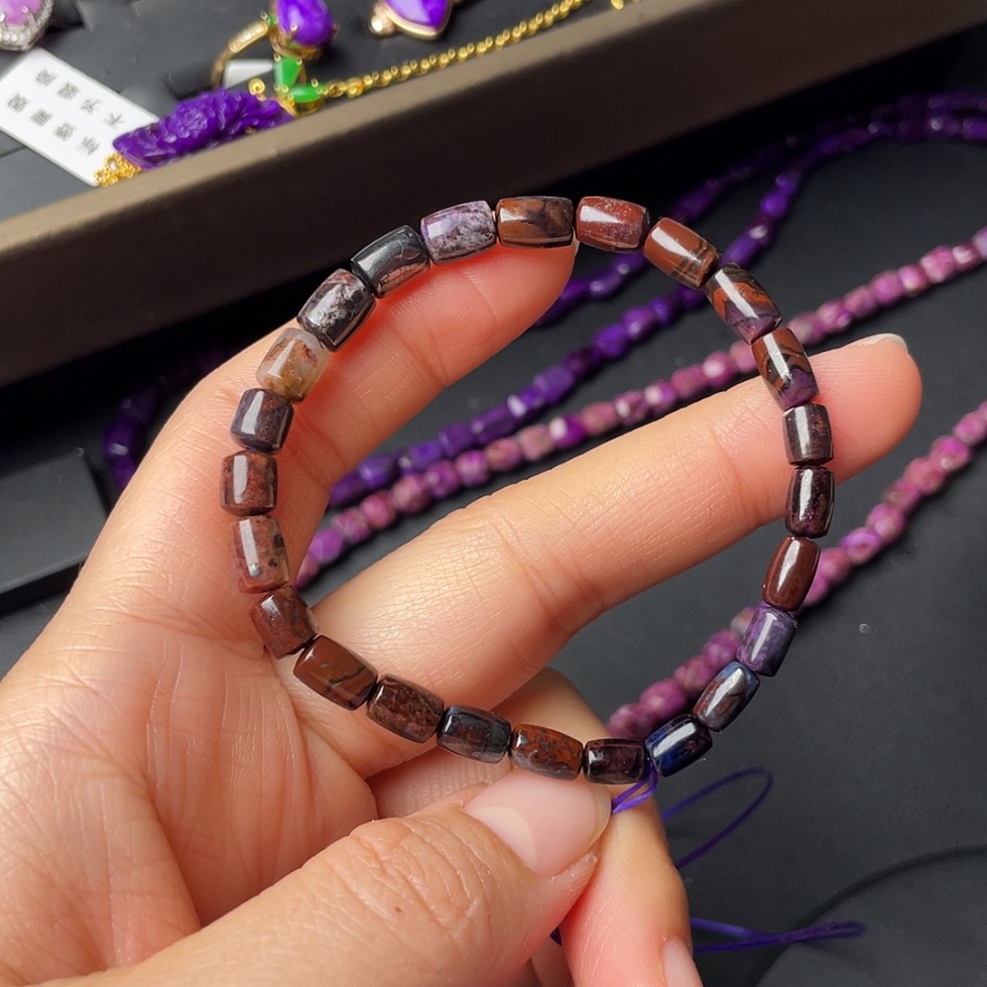 苏纪石（舒俱来）未镶嵌手链