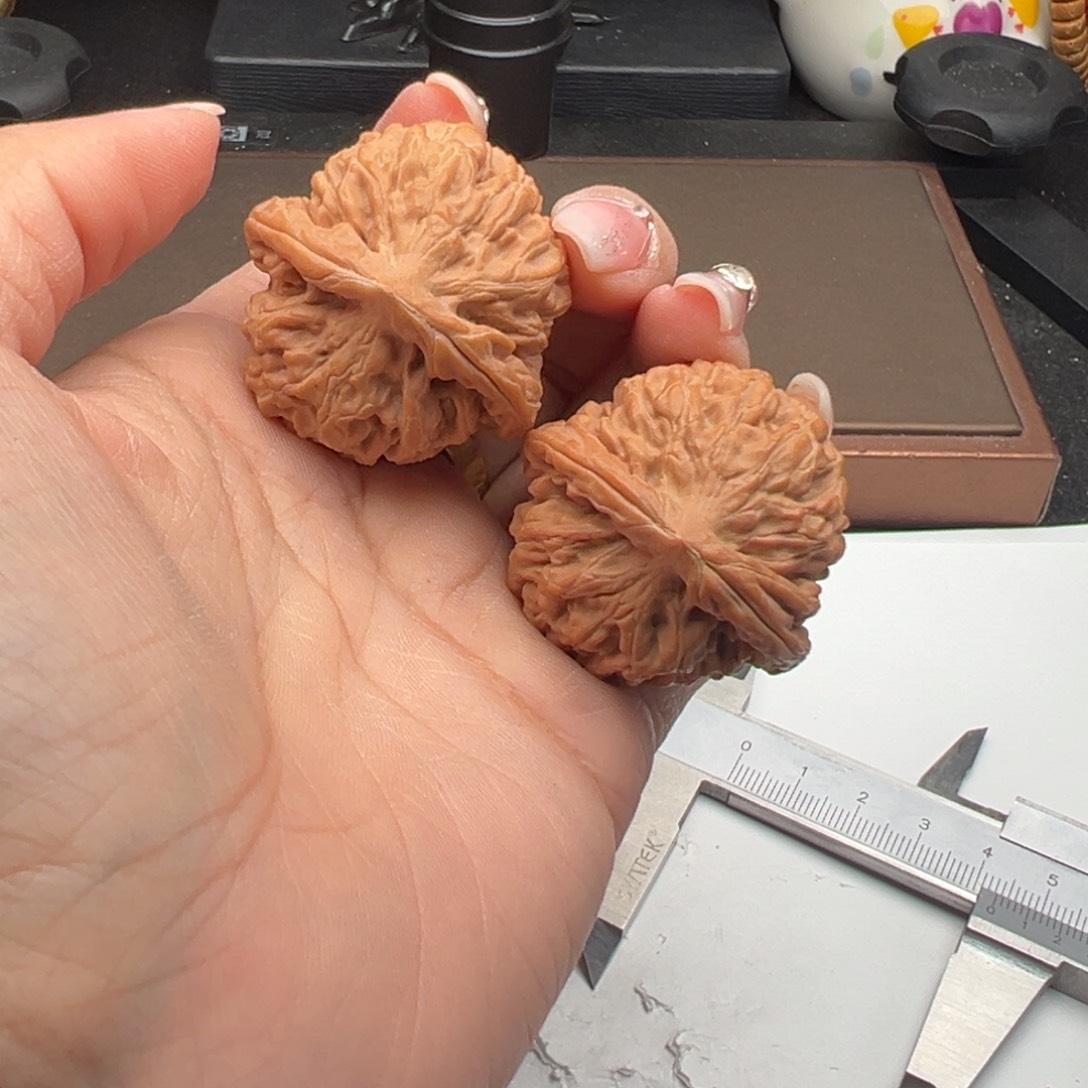 文玩核桃把件莲花39