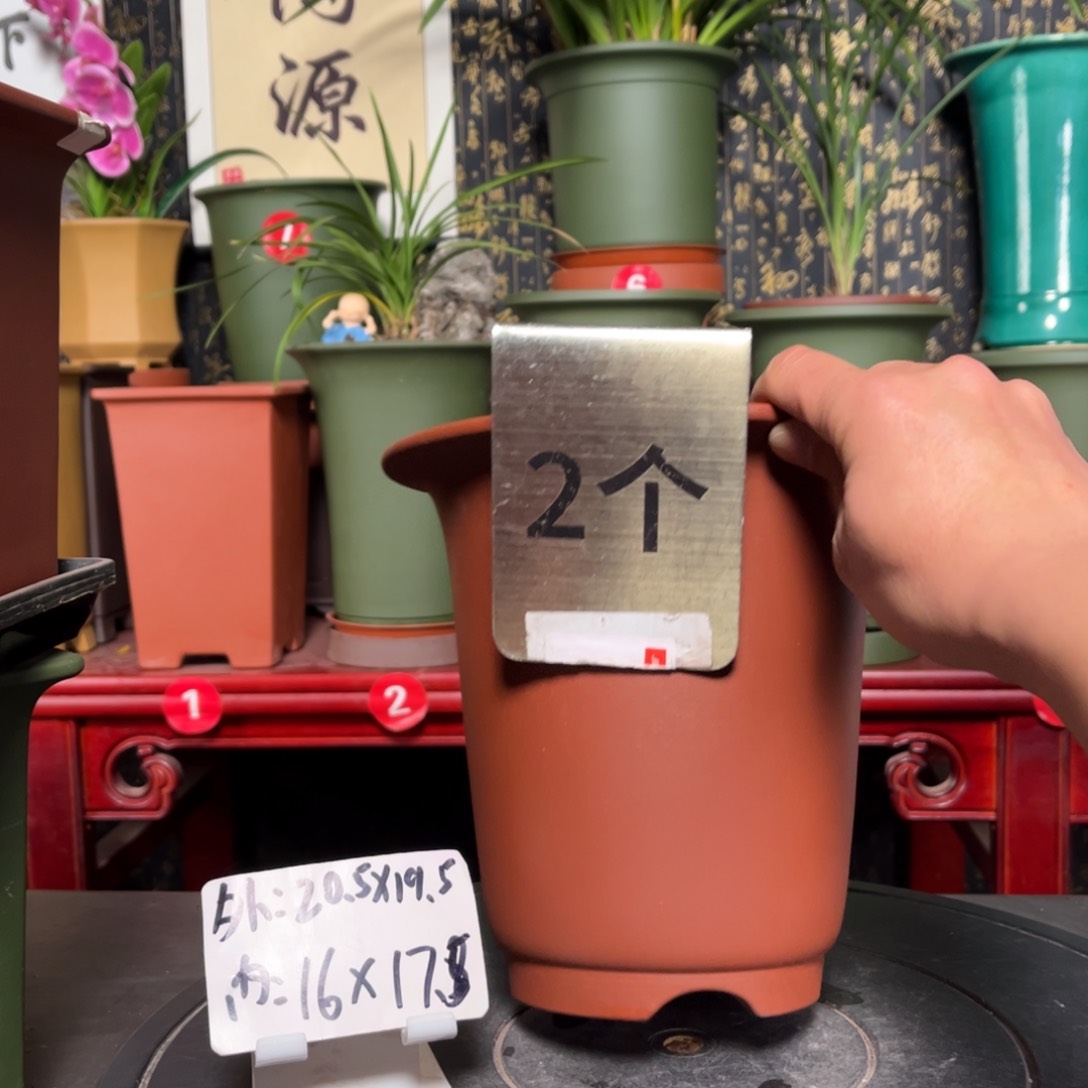 紫砂花盆紫砂花盆