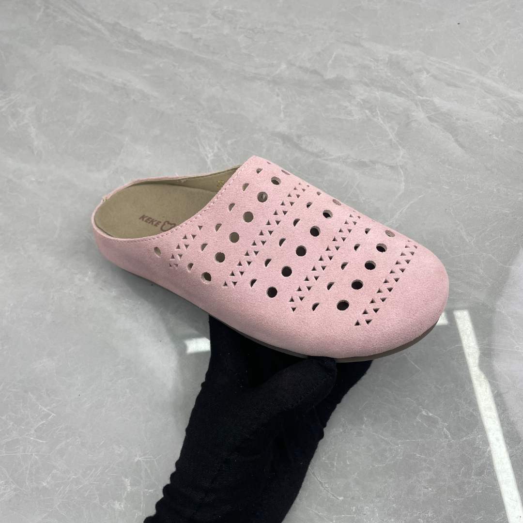 包头拖鞋女 (牛皮) 2511-20(孤品) h区37码