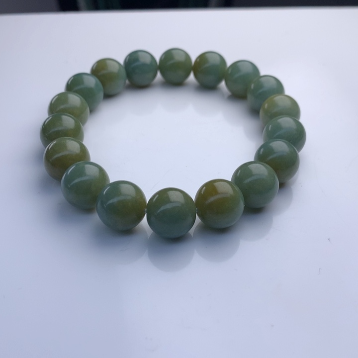 翡翠手串未镶嵌11mm！