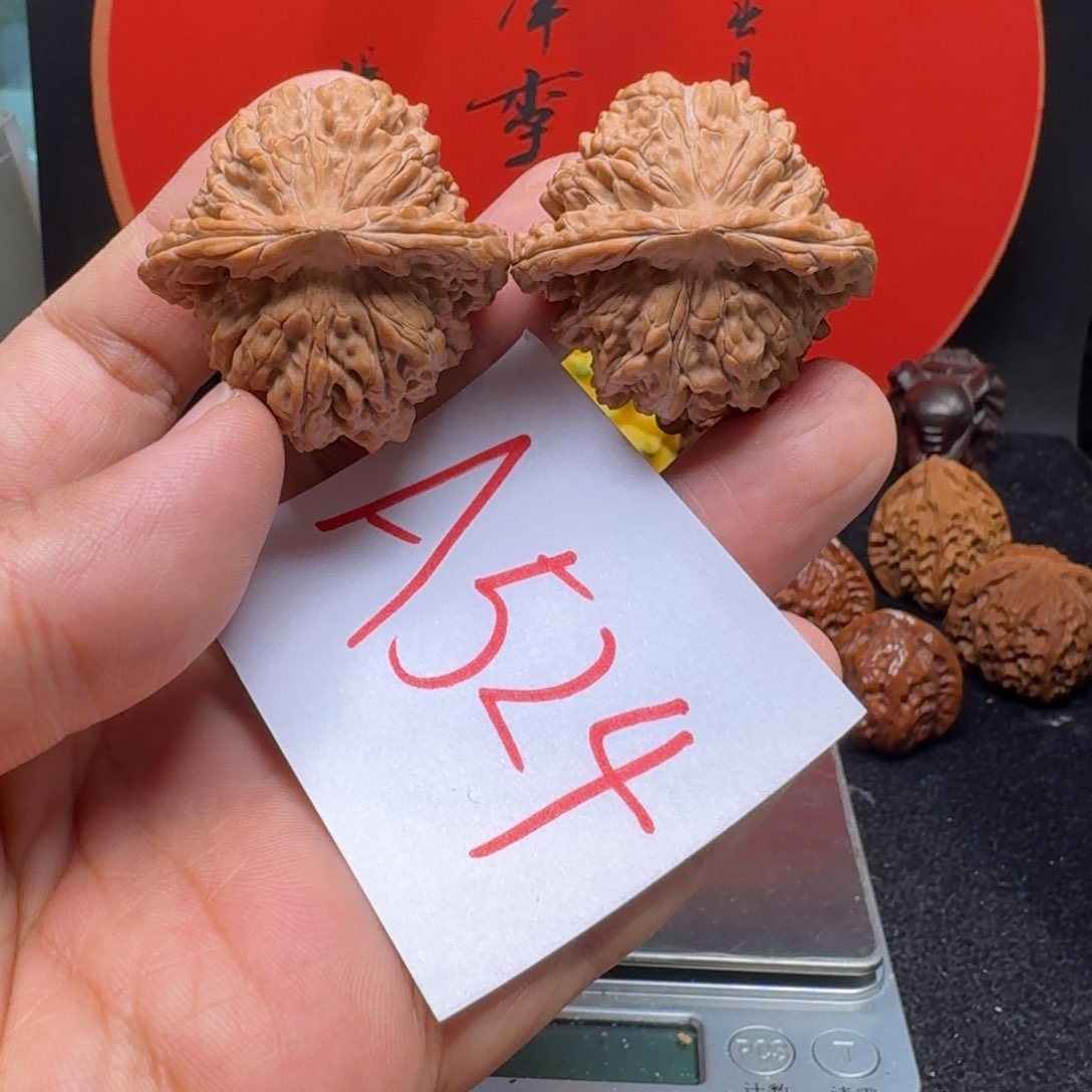 文玩核桃把件39老楼