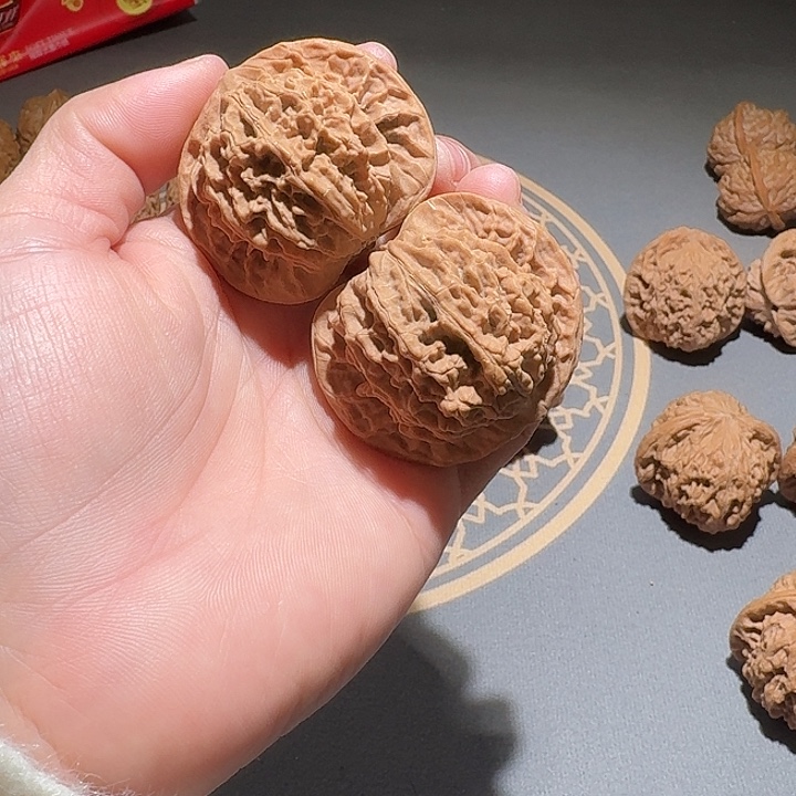 把件文玩核桃蟠龙纹