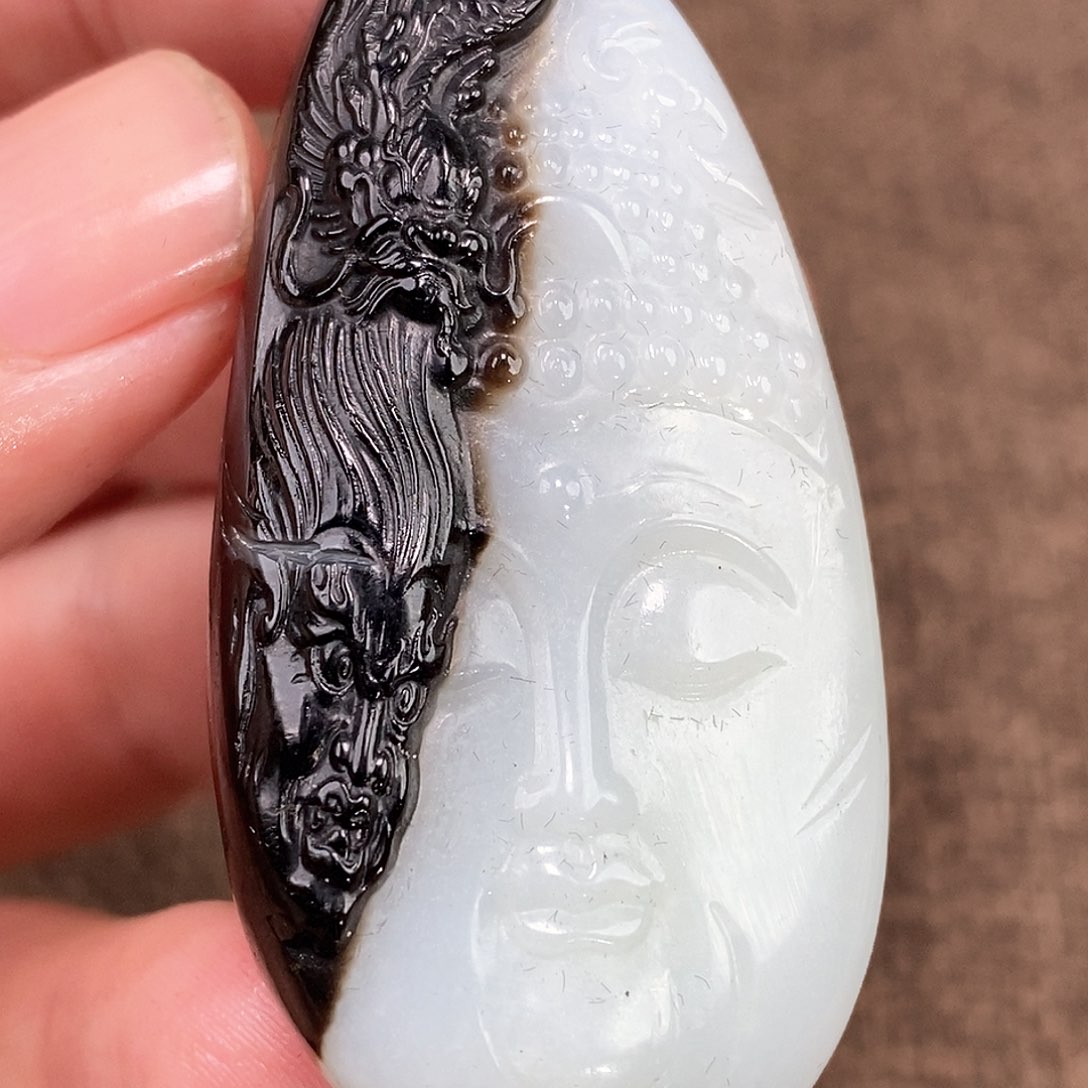 和田玉挂件未镶嵌