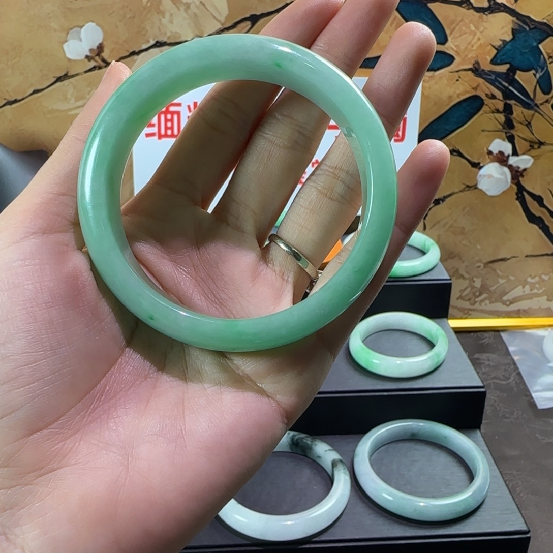 珐琅非金属百搭冰透手镯通用链接