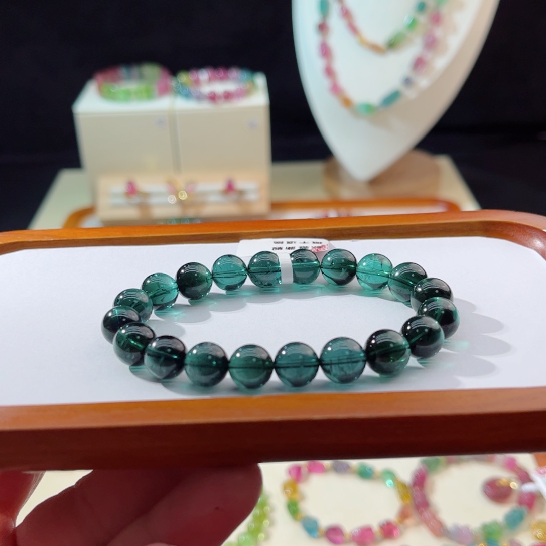 碧玺手串未镶嵌四*草手串