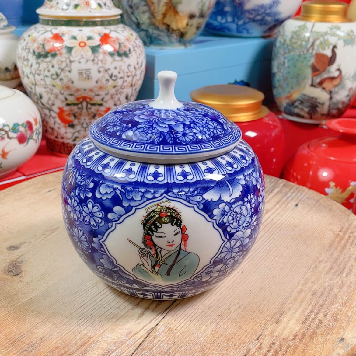 【闪购商品】罐陶瓷茶叶罐密封罐