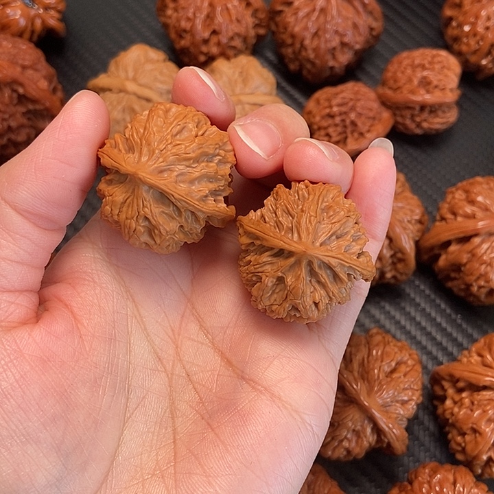 茹***生文玩核桃把件33苹果手捻