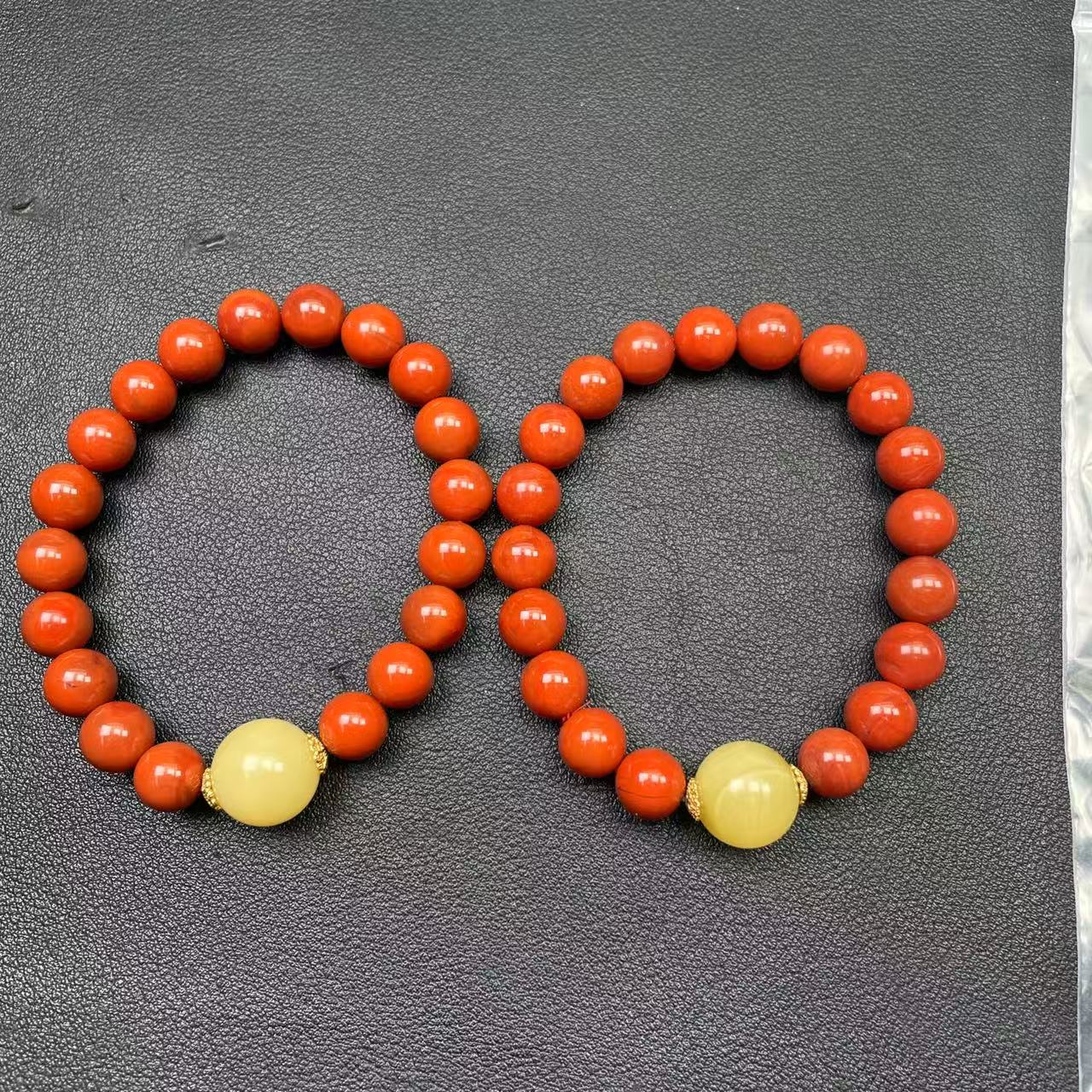 【玉经纶】-506731/Q25-南红手串-多样性发其—