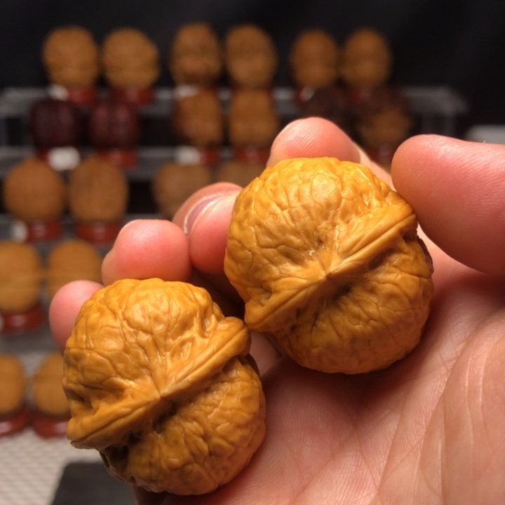 文玩核桃把件1铁蛋萌萌包