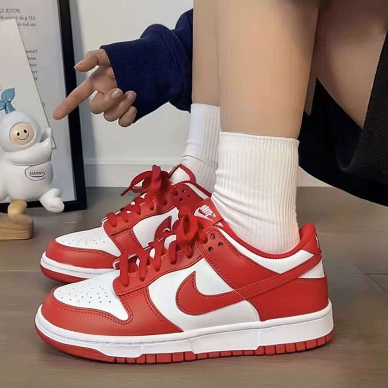 NIKE/耐克【马年新款】DUNK 大童复古潮流婚鞋休闲板鞋 FB9109119