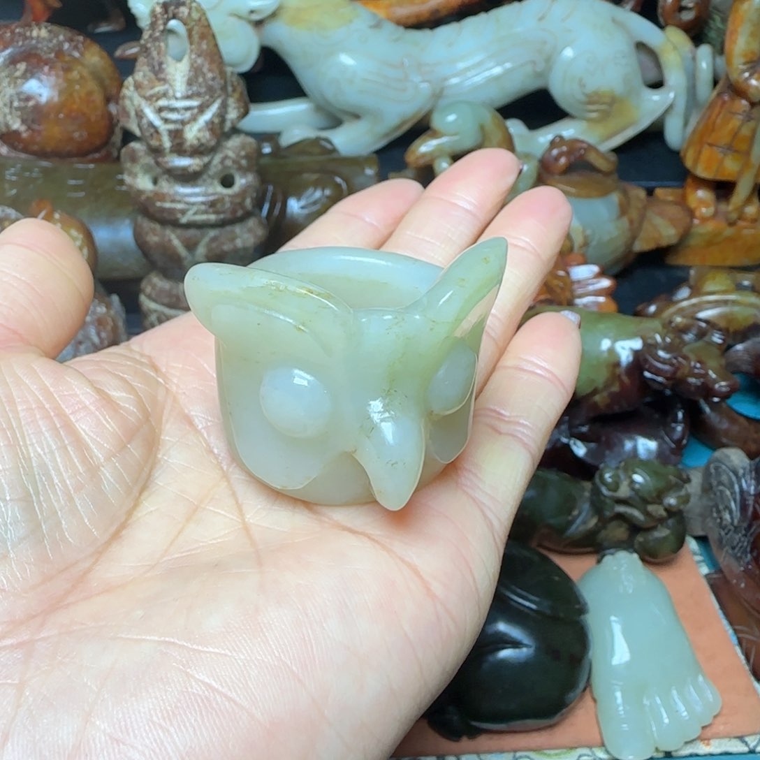 和田玉扳指未镶嵌