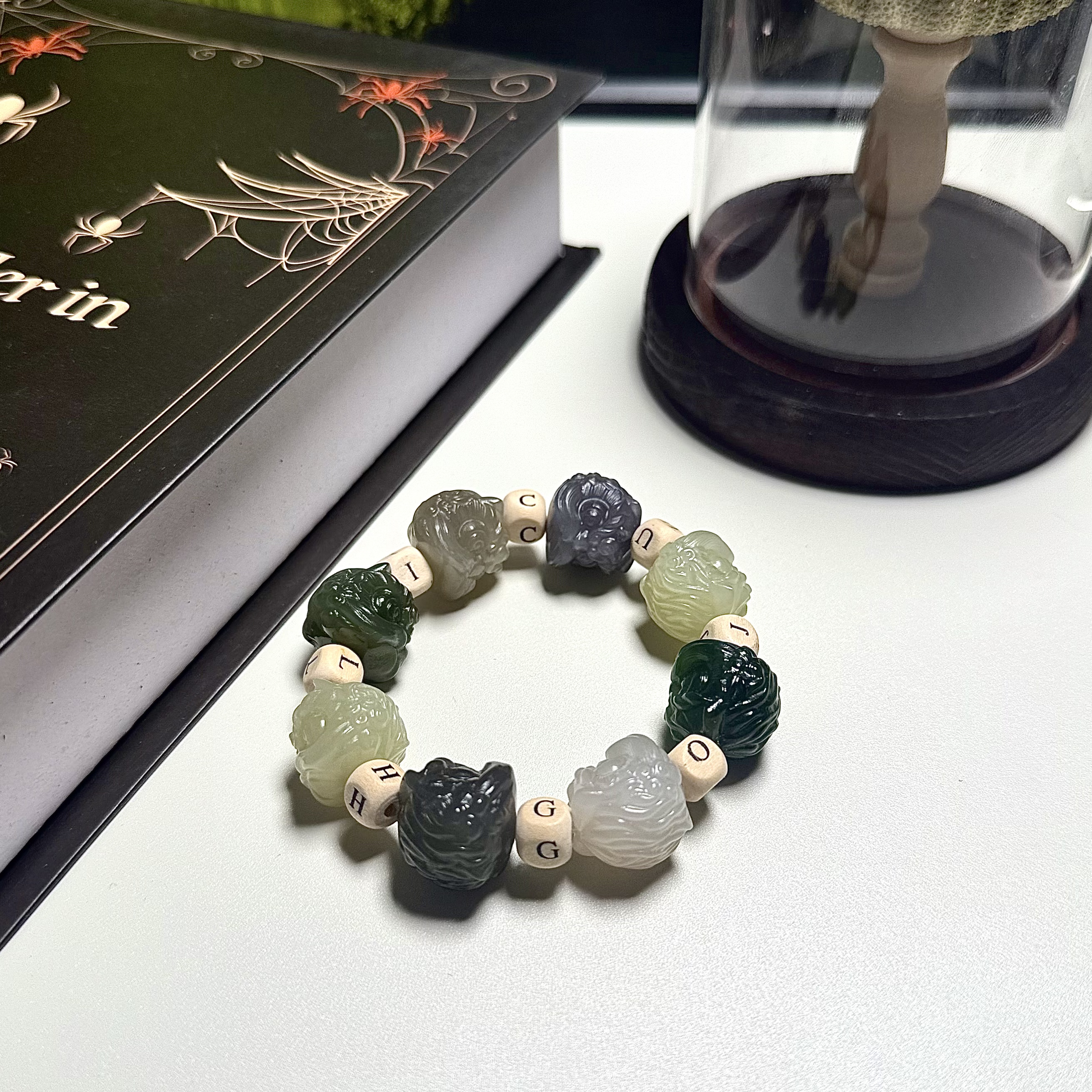 多宝可爱英气款醒狮手串