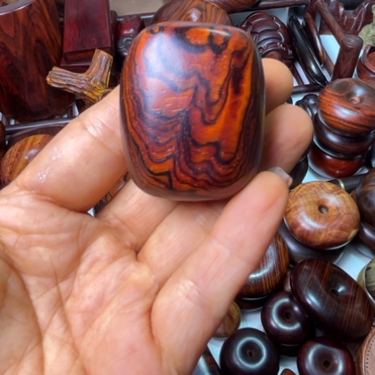 沉***浮微奥黄檀随形手把