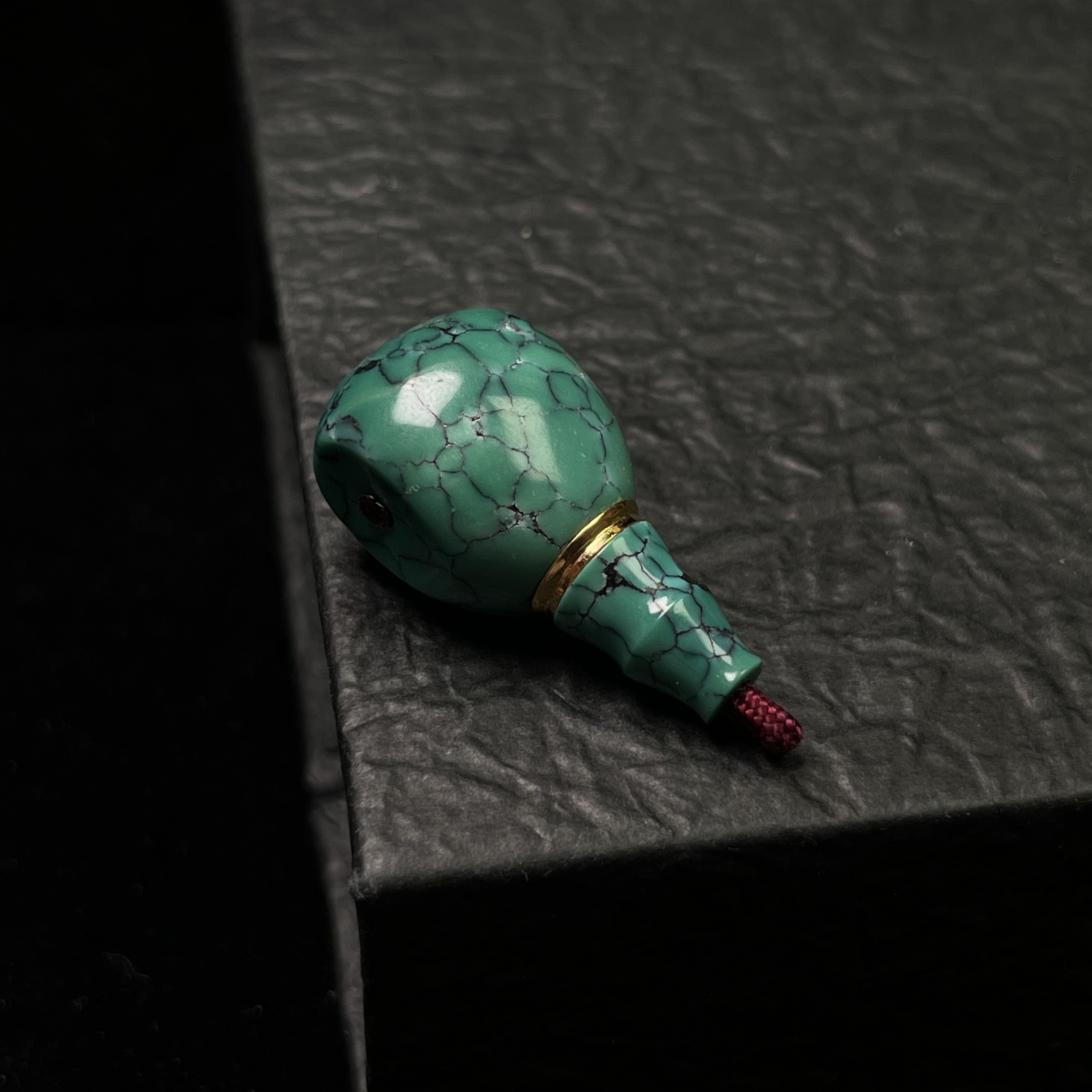 22k金腰带网花三通 15.6mm*32.2mm*15.6mm 30-6-2