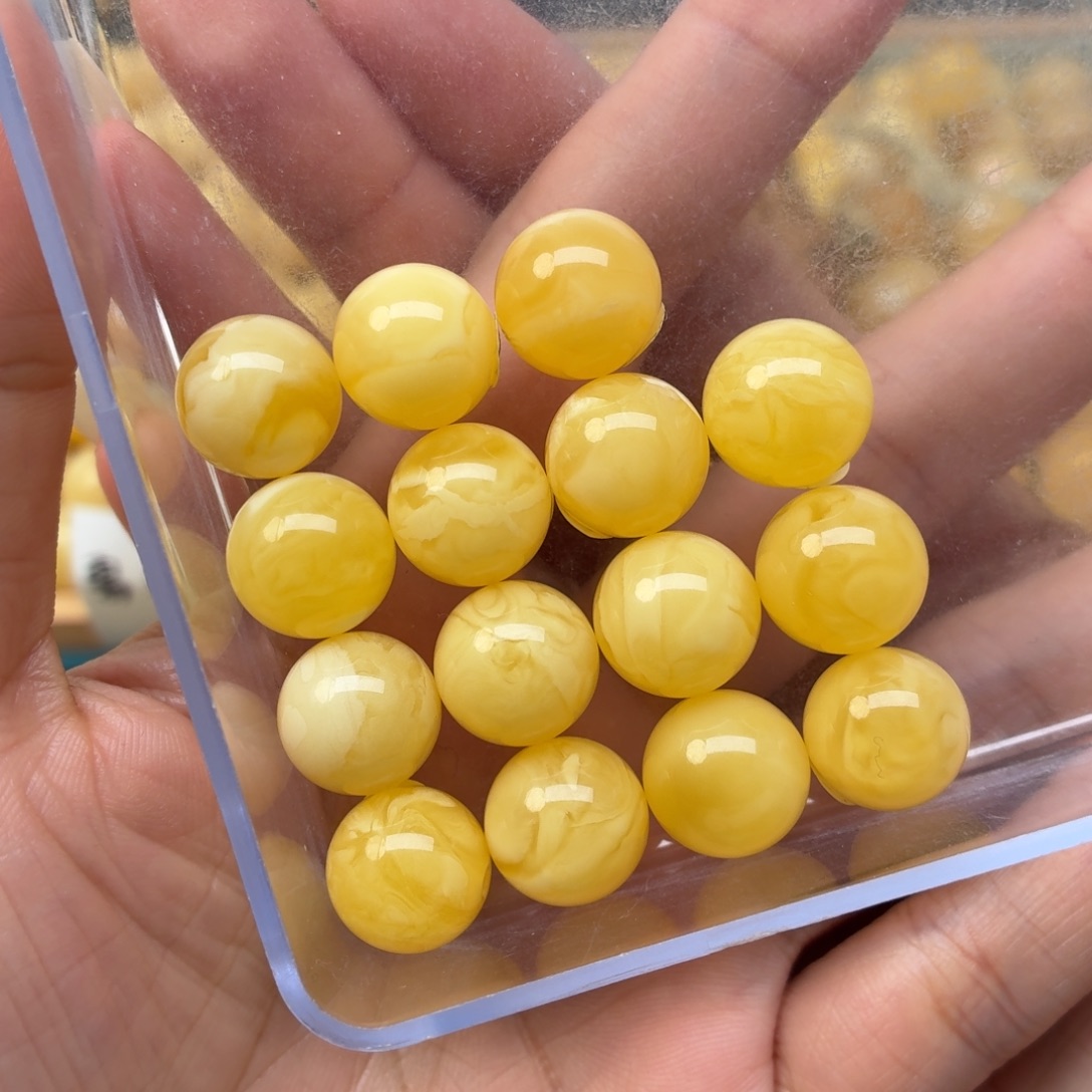 蜜蜡未镶嵌裸石13+蜜蜡手串