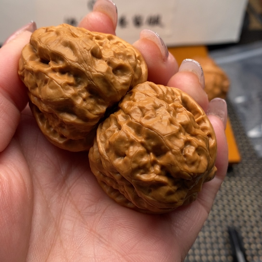 文玩核桃把件边38左右
