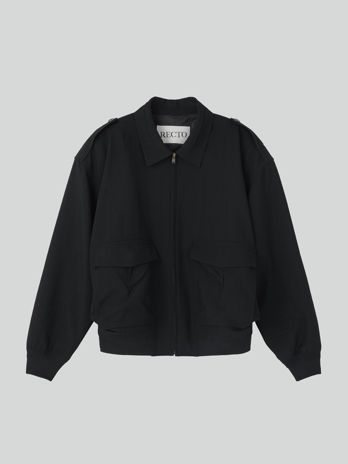 RECTO 复古褶皱口袋外套 RM25WWJP005