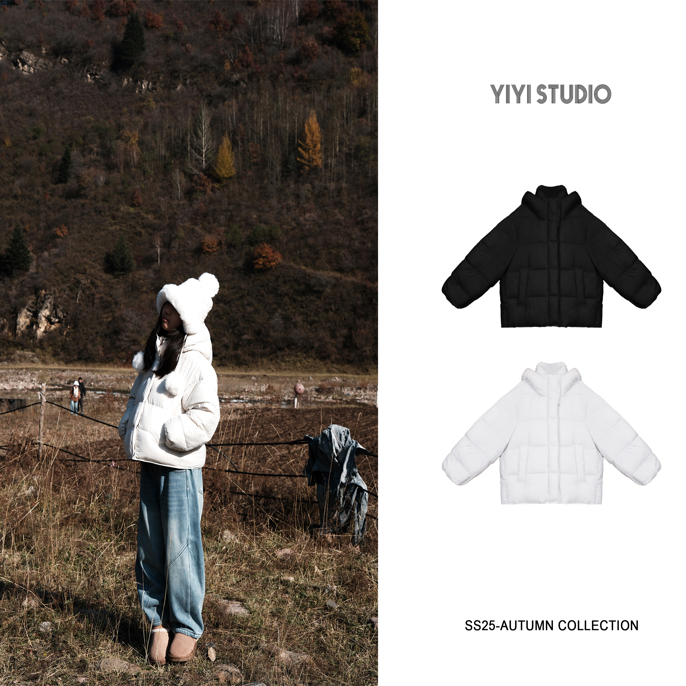 YiYi 童装两色泡芙羽绒服0625