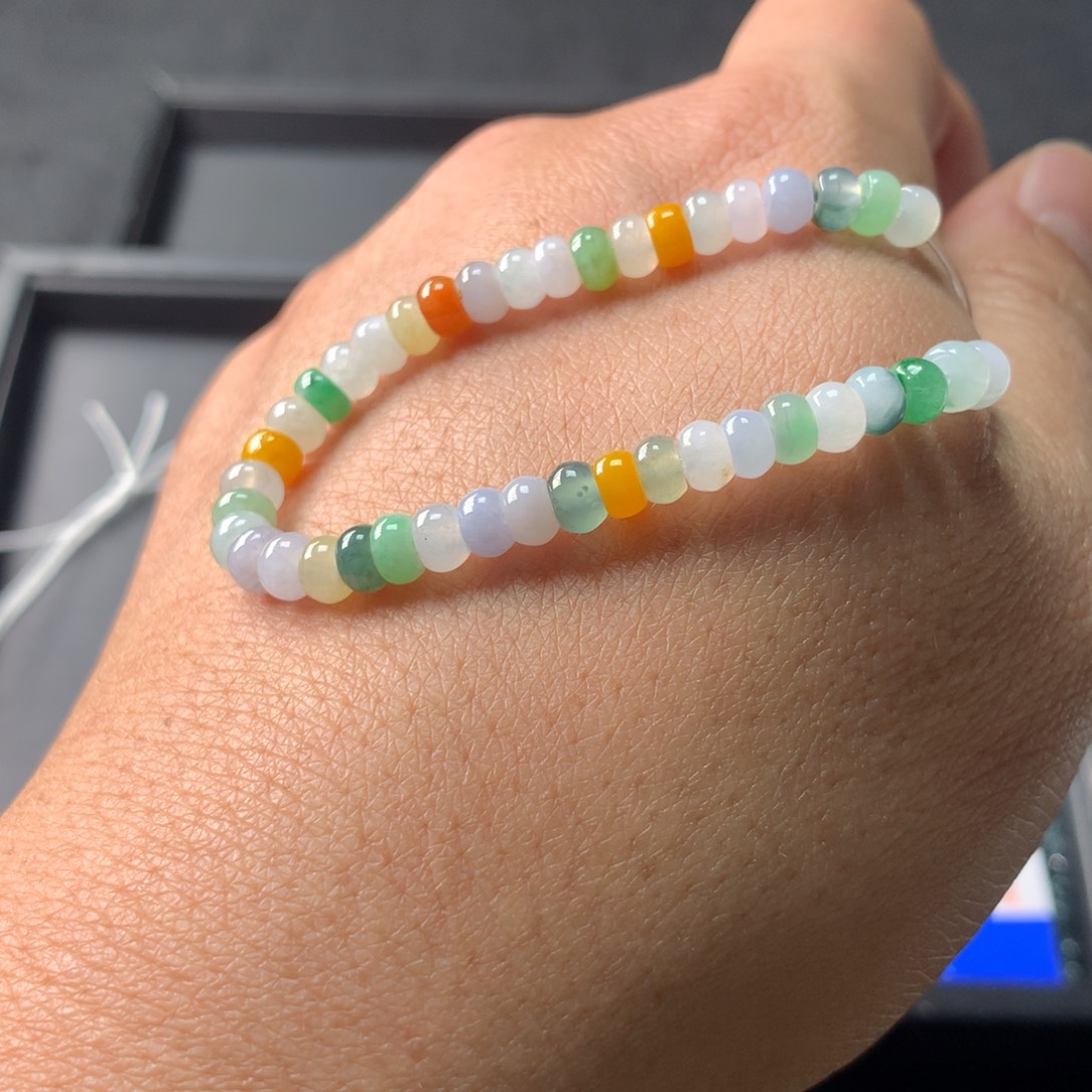 祝***快翡翠散珠多样性发货