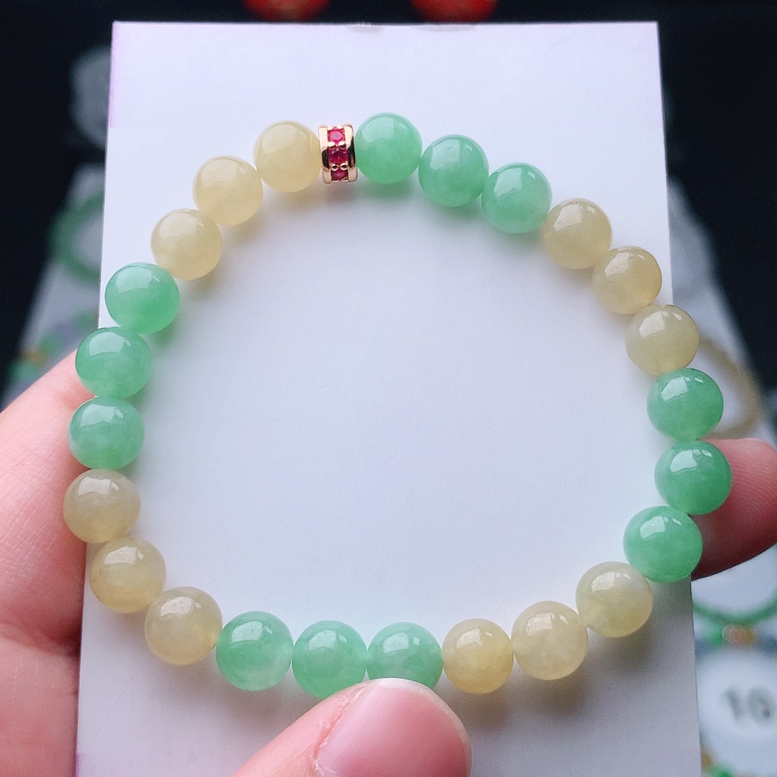 翡翠手串未镶嵌翡翠