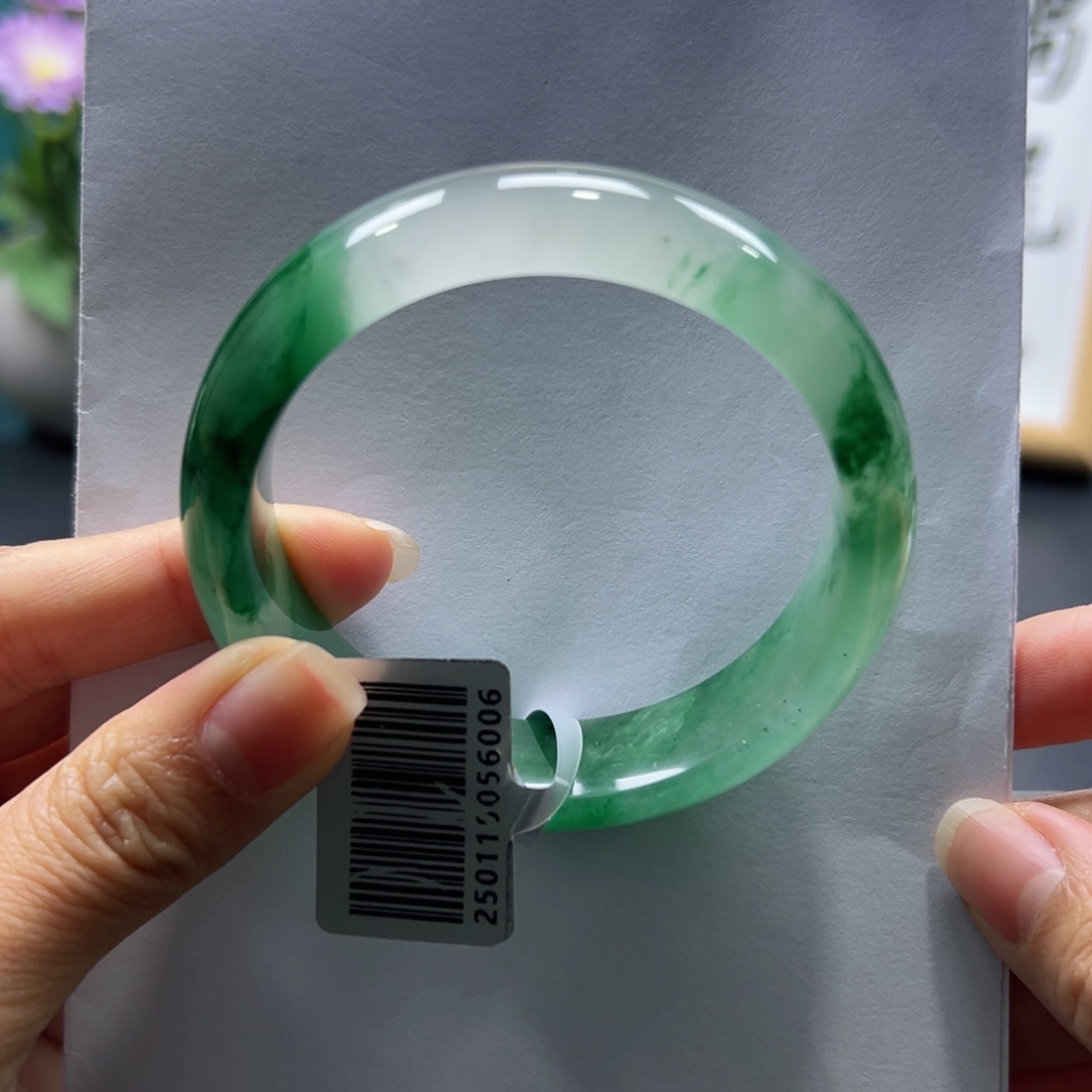 石英质玉手镯未镶嵌优优ZQP56/57圈口