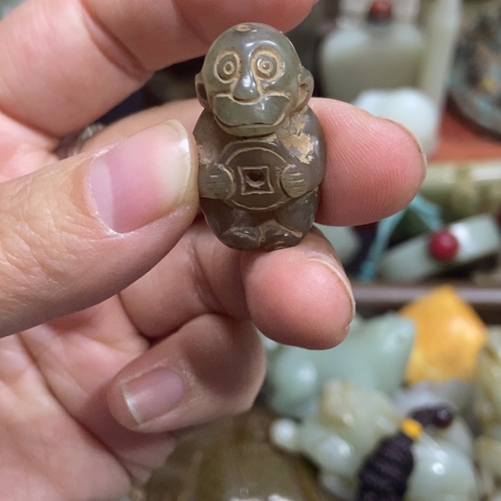 未镶嵌和田玉（糖玉）挂件