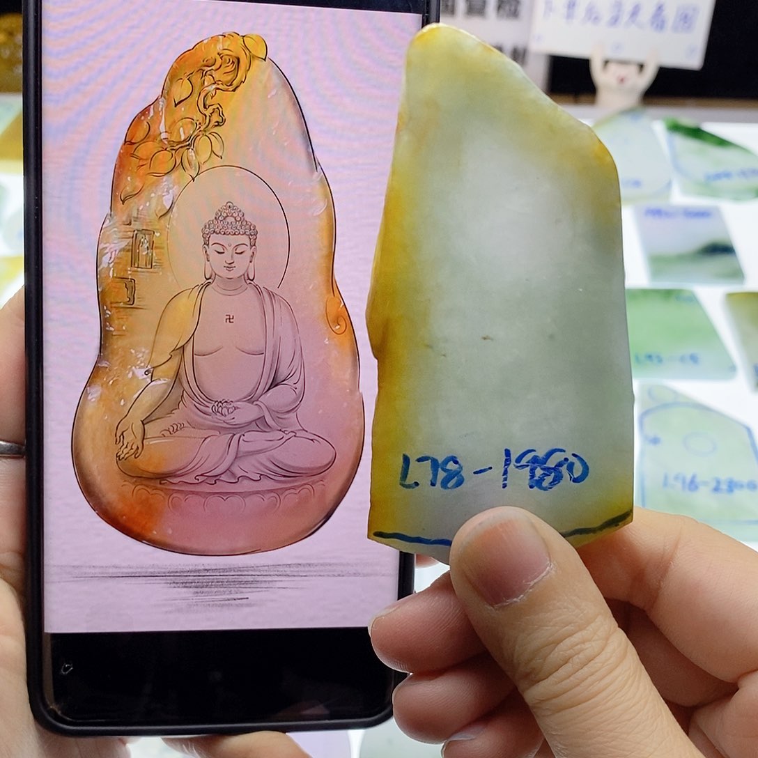 未镶嵌定制翡翠翡翠