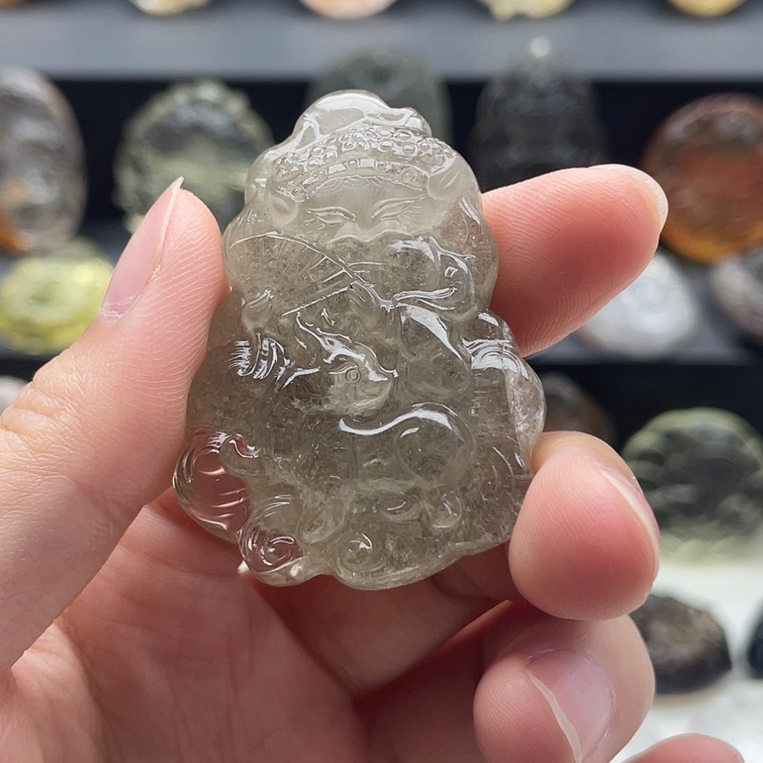 未镶嵌吊坠(不含链)水晶吊坠