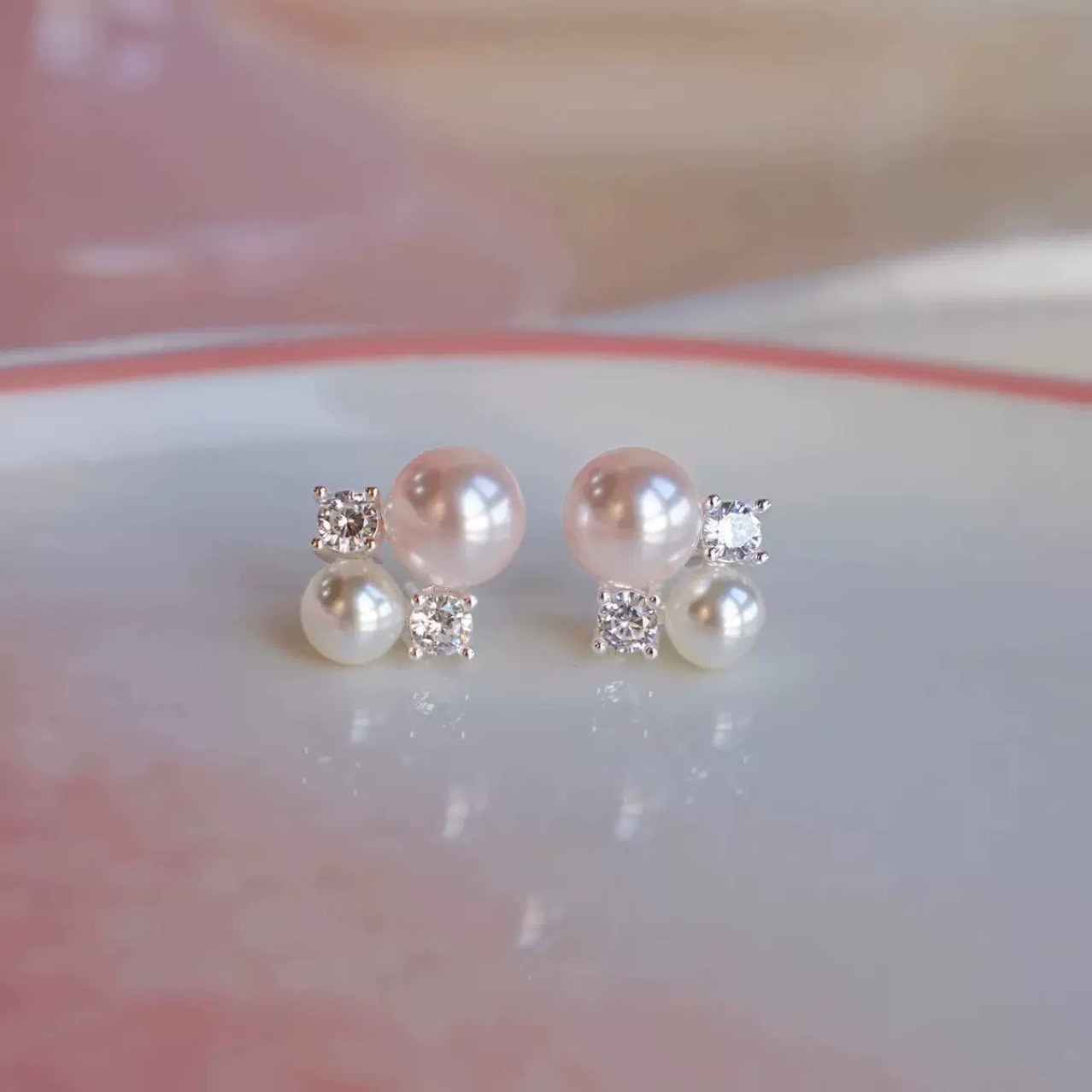 黄铜耳饰 【无耳洞耳夹】法式温柔珍珠百搭新款小众经典韩版韩版