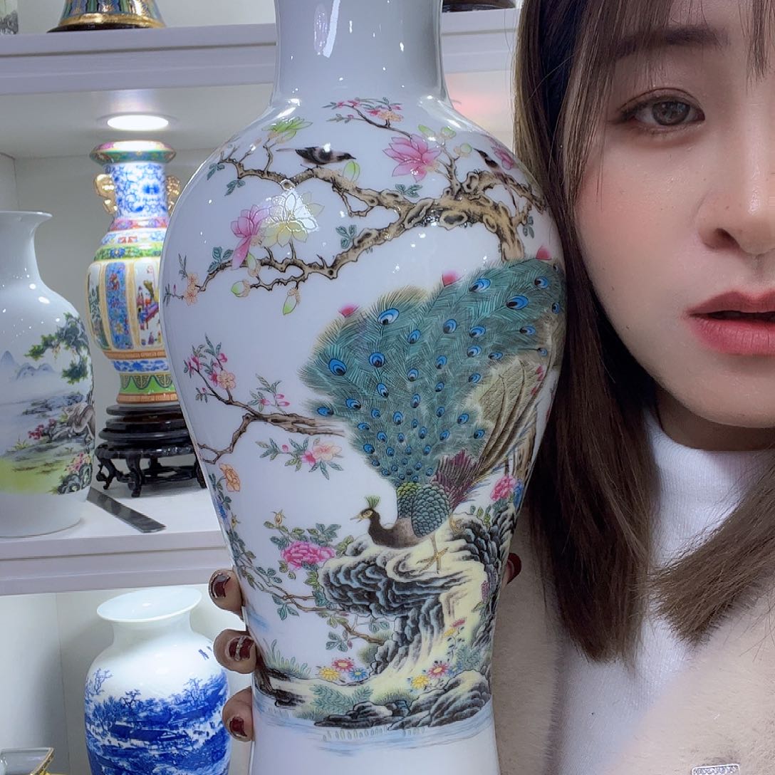 景德镇陶瓷花瓶摆件