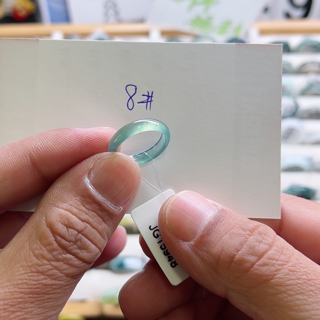 翡翠戒指未镶嵌戒指