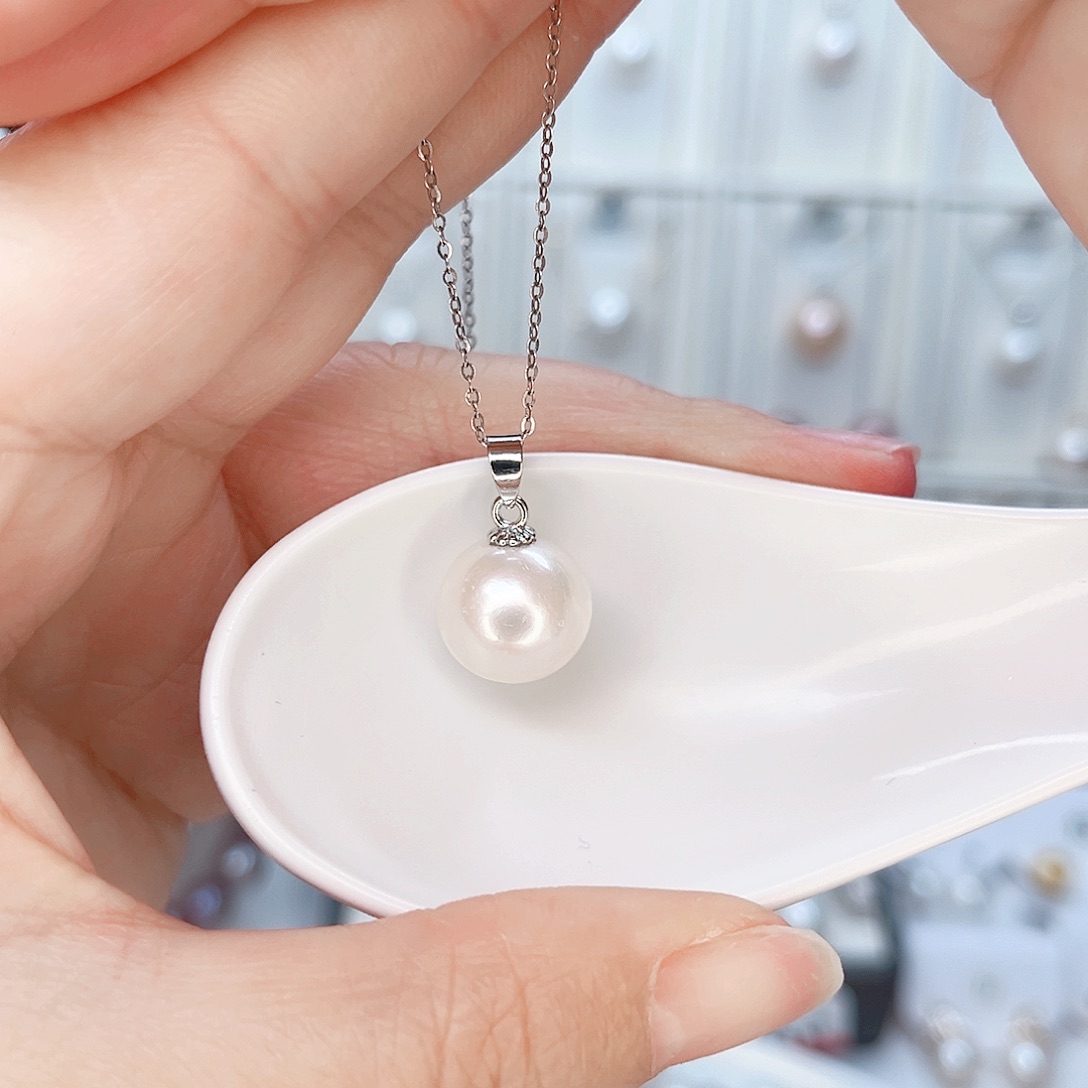 合金吊坠(赠链)淡水珍珠
