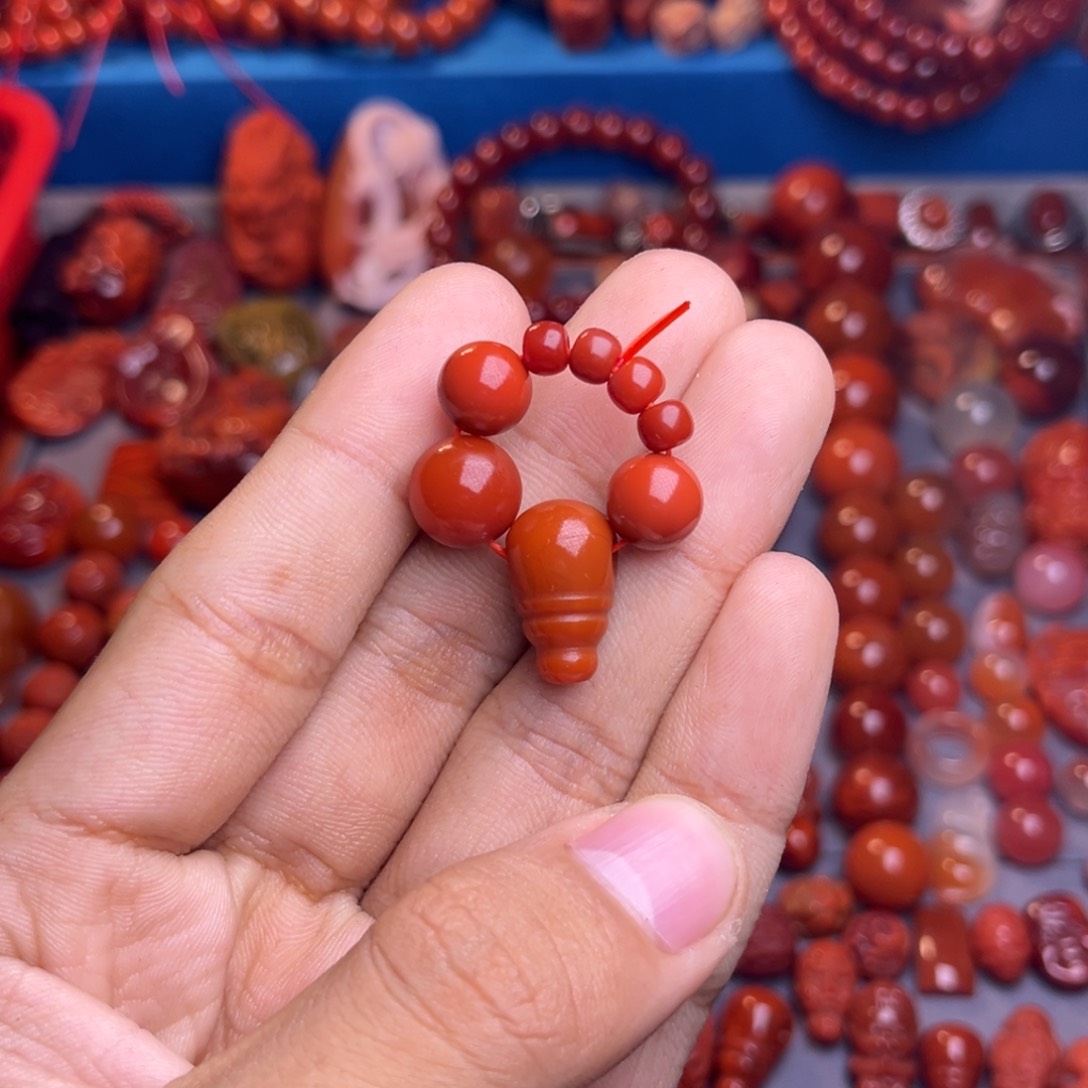 未镶嵌手链南红玛瑙