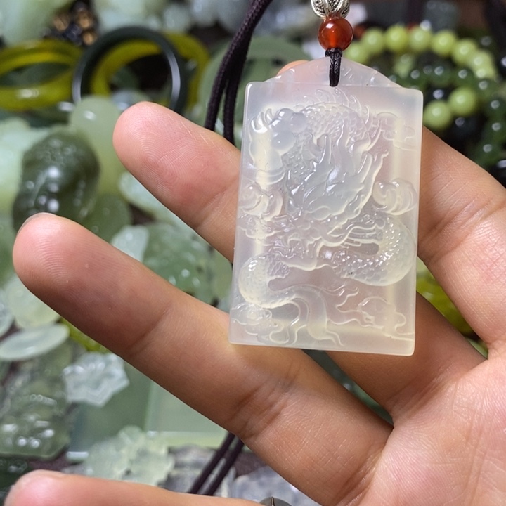 岫玉岫玉挂件未镶嵌