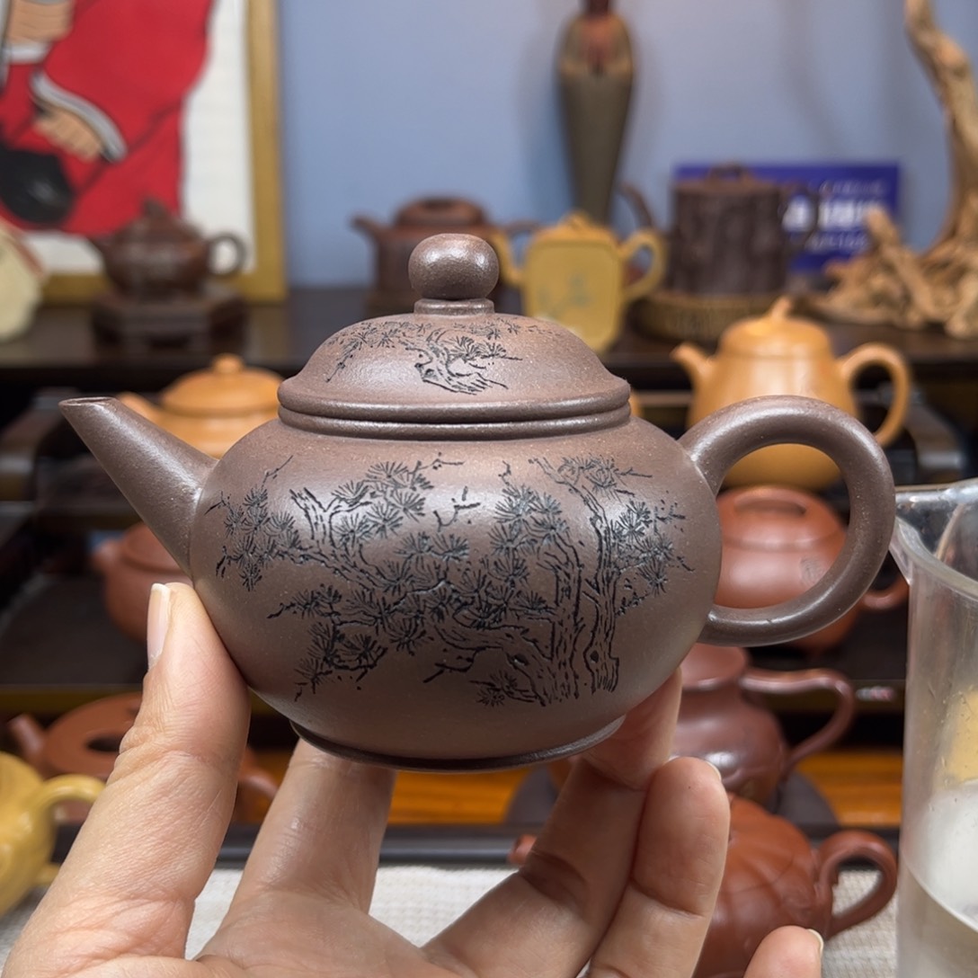 紫砂茶壶紫砂茶具半手工制作