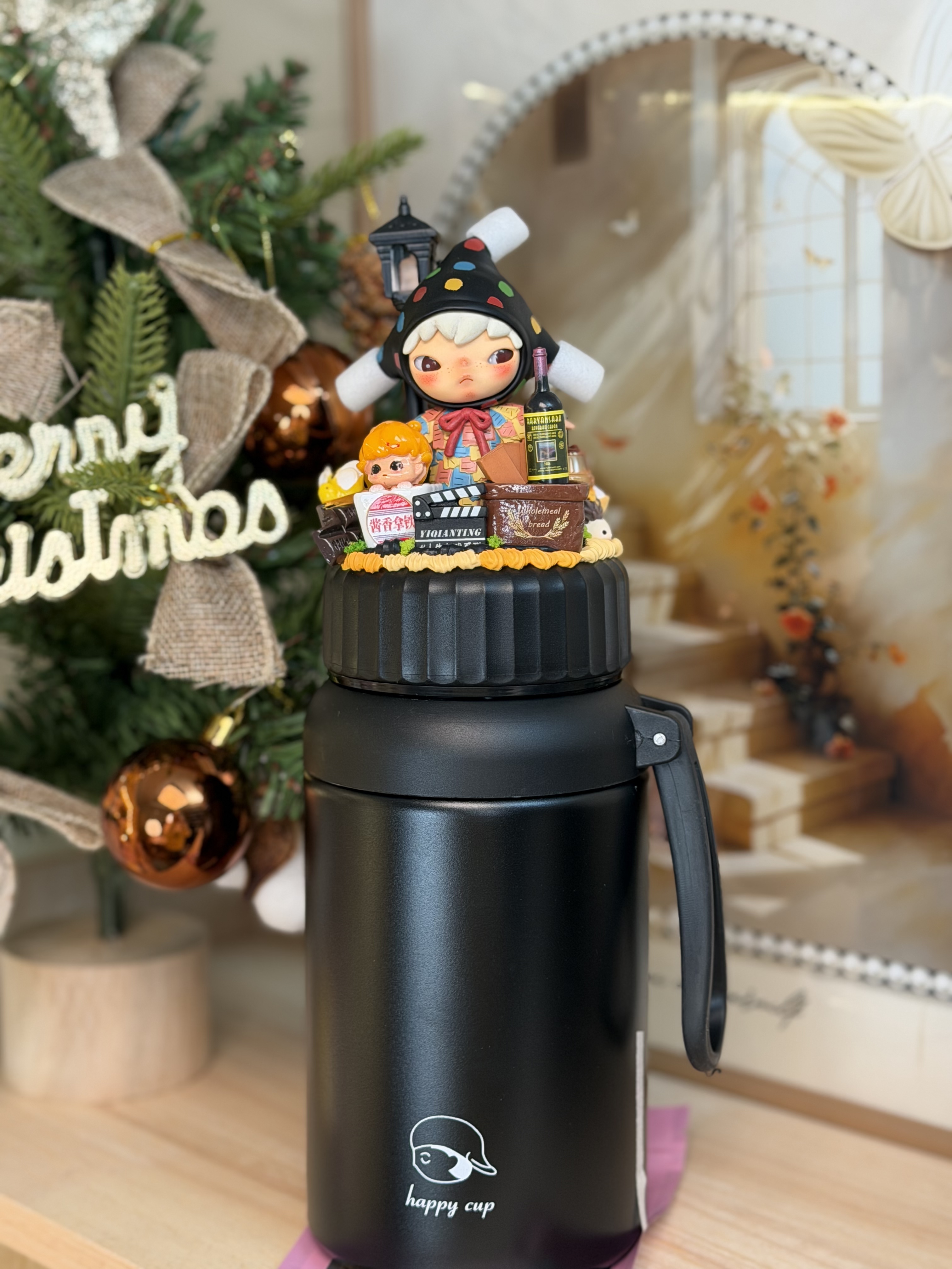 【双12】手作 创意礼品 DIY奶油胶 保温杯