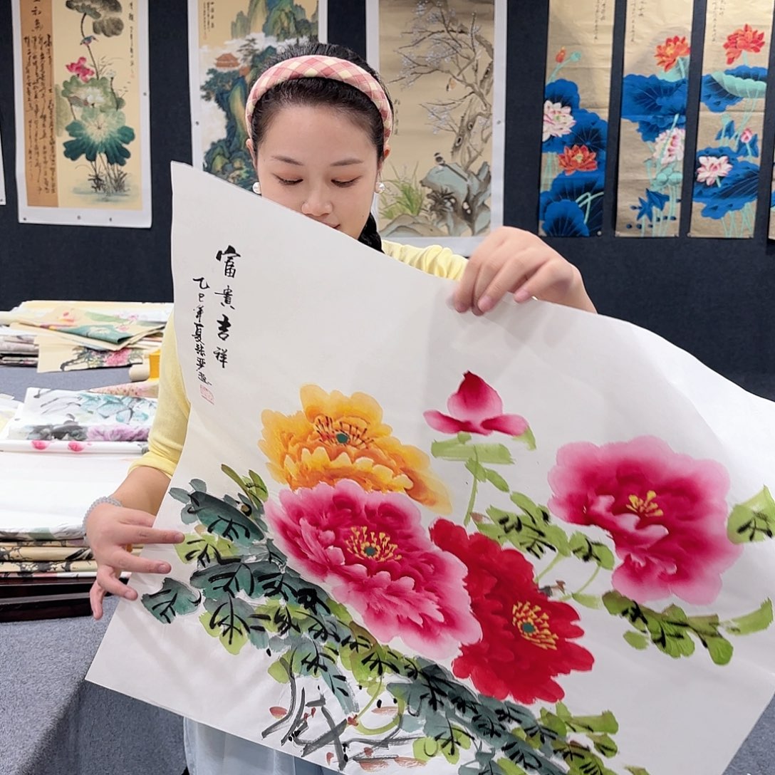 客厅年画装饰画客厅