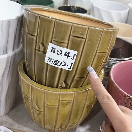 陶瓷外贸尾货多肉绿植陶瓷花盆