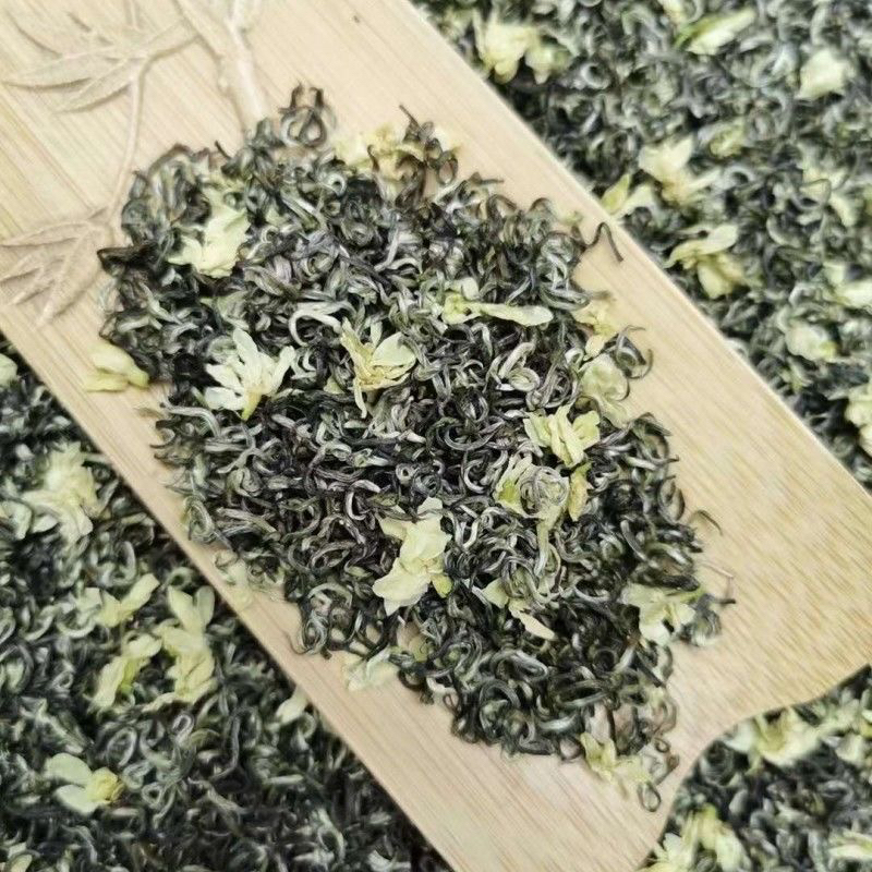 四川峨眉山茉莉花茶选芯嫩芽雀师傅飘雪高山茶产地直销免费试喝