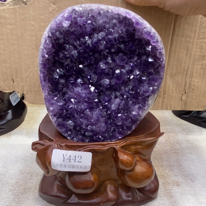 紫晶大型摆件（非配饰）未镶嵌
