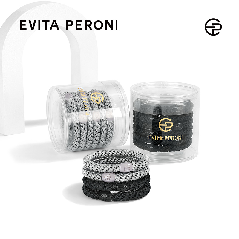 Evita Peroni/依慧达高弹力皮筋简约百搭基础（6根装）一桶少量款ZB