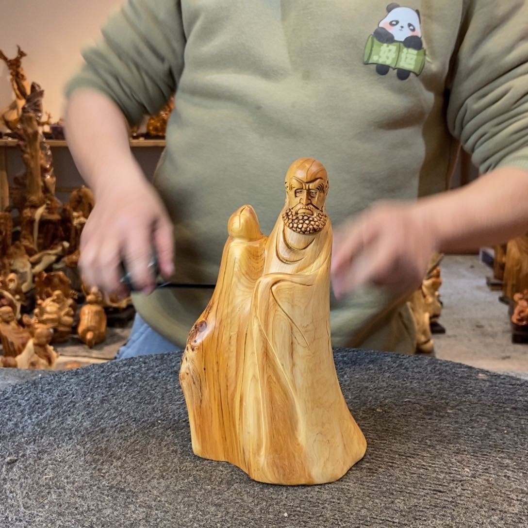 柏木（崖柏）太行崖柏根雕摆件