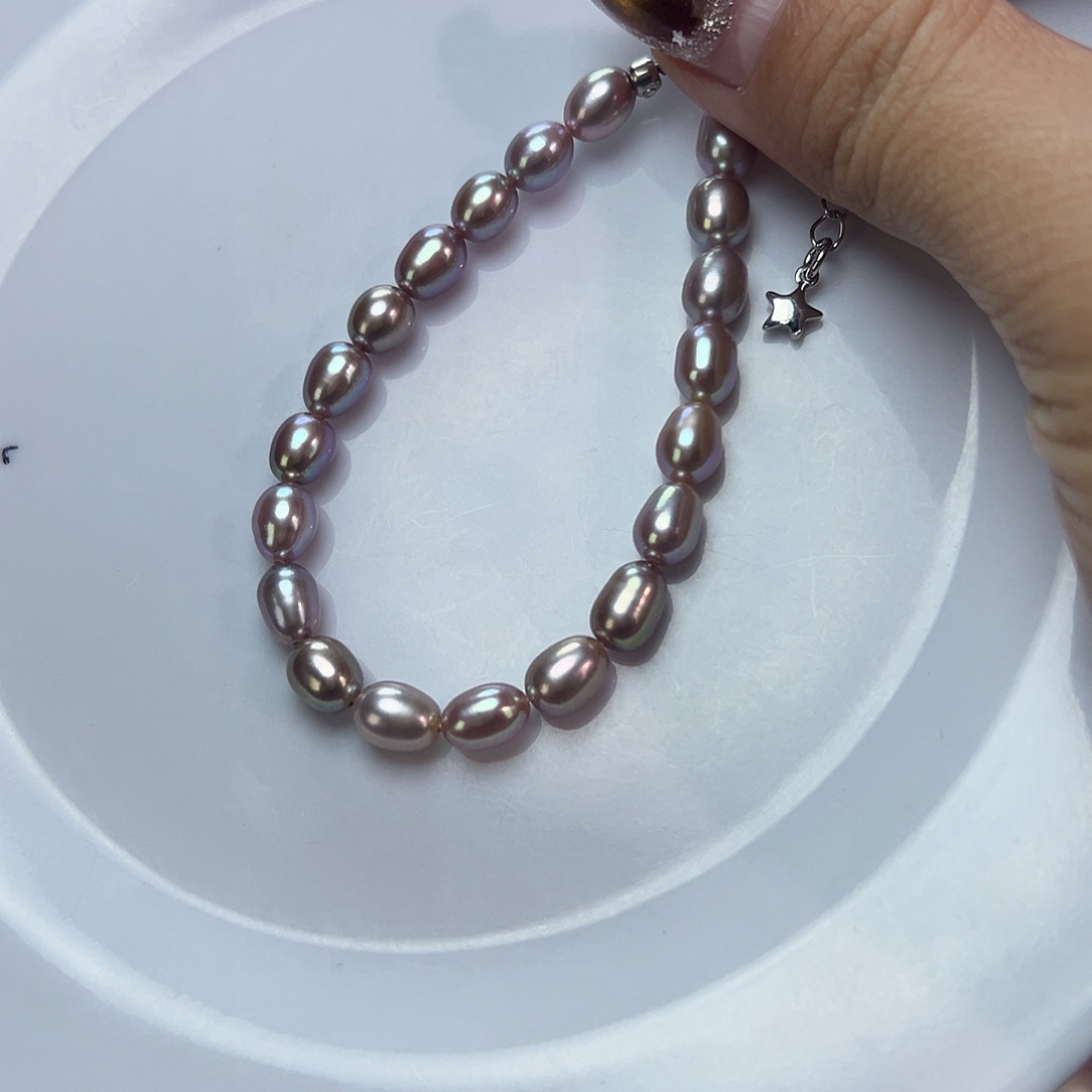 淡水珍珠钛钢手绳