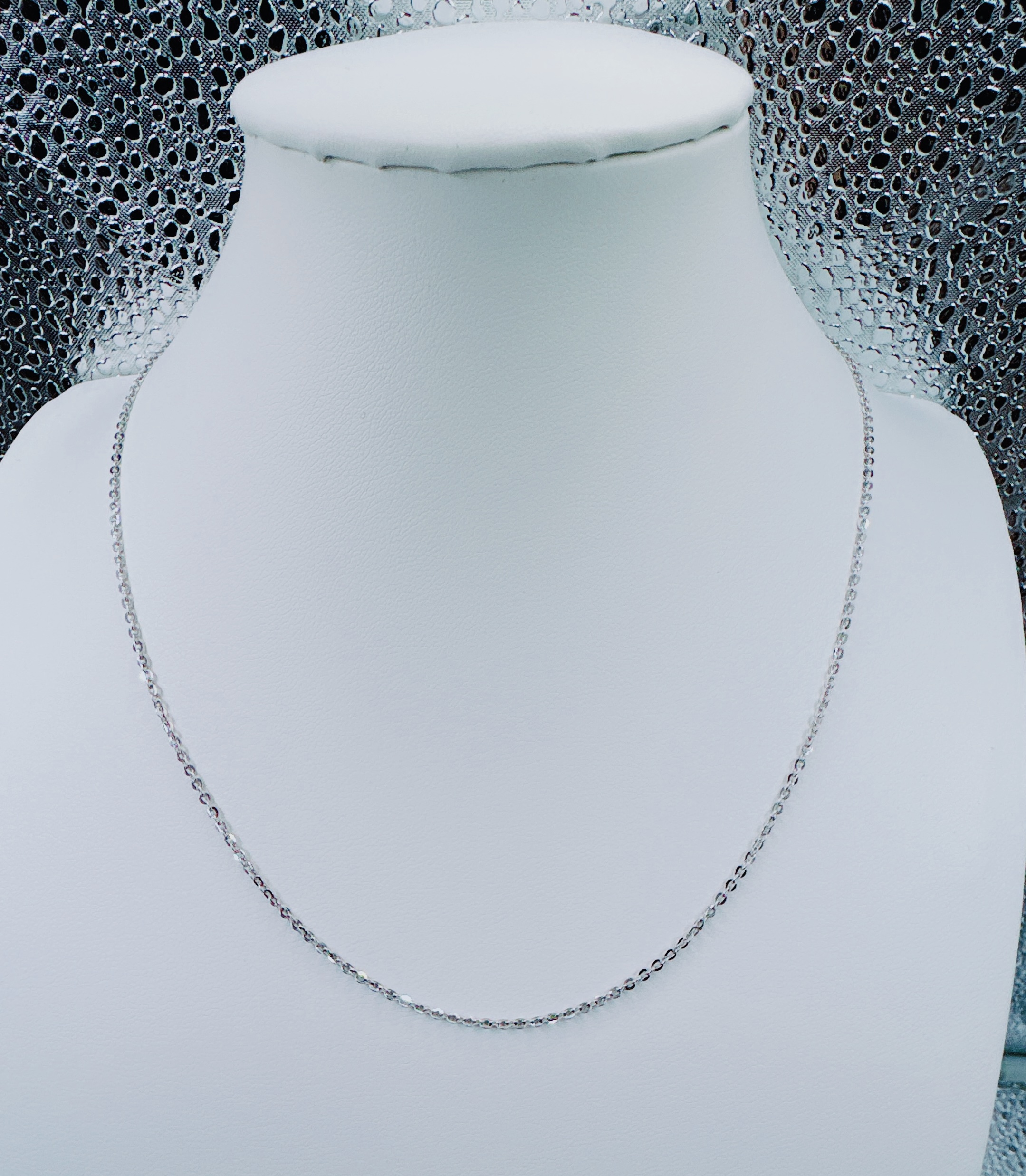 铂金PT950百搭经典闪O链   抖音基地质检发货简约简约