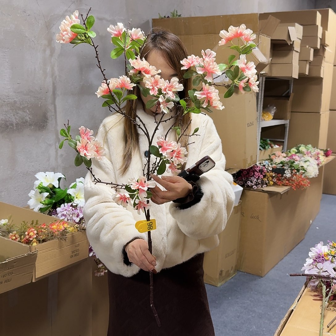 86号「闪购」仿真花，公主请下单