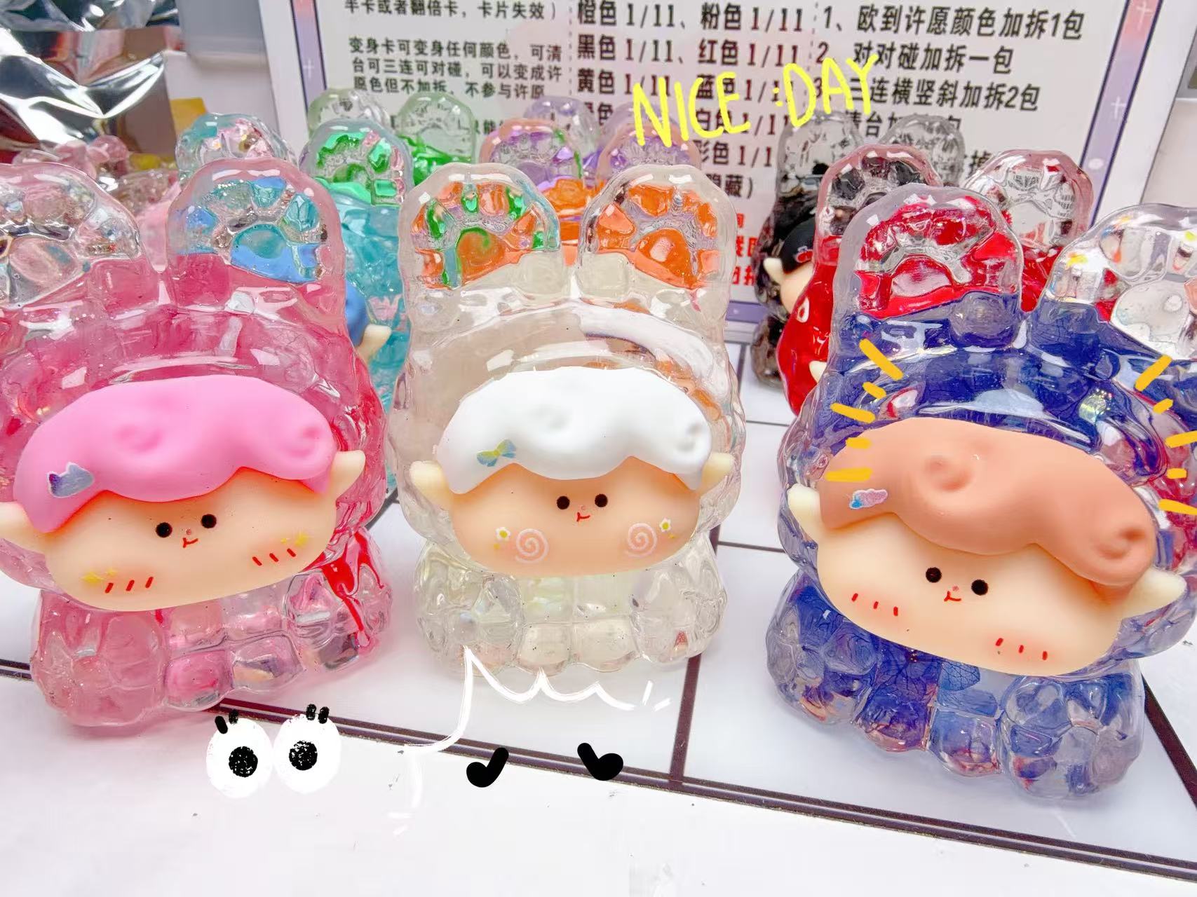 【干花精灵莉莉丝桌面摆件对对碰】立体桌面摆件汽车挂饰diy