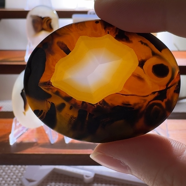 玛瑙/玉髓合金颈饰