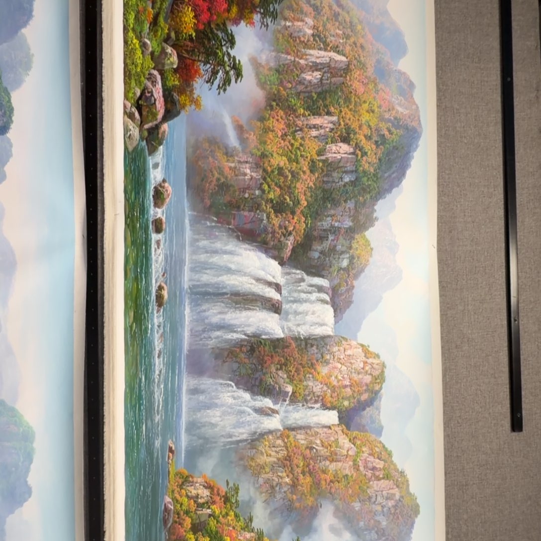 油画加油加油努力加油努力