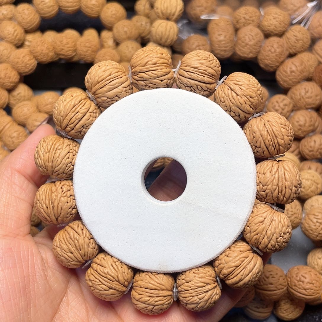 桃核手串陶*咖18龙鳞凤尾手串